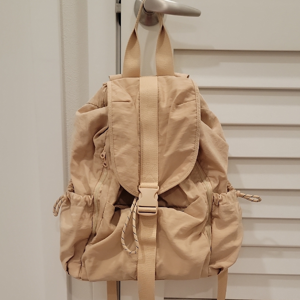 Beige Beis Sports Backpack
